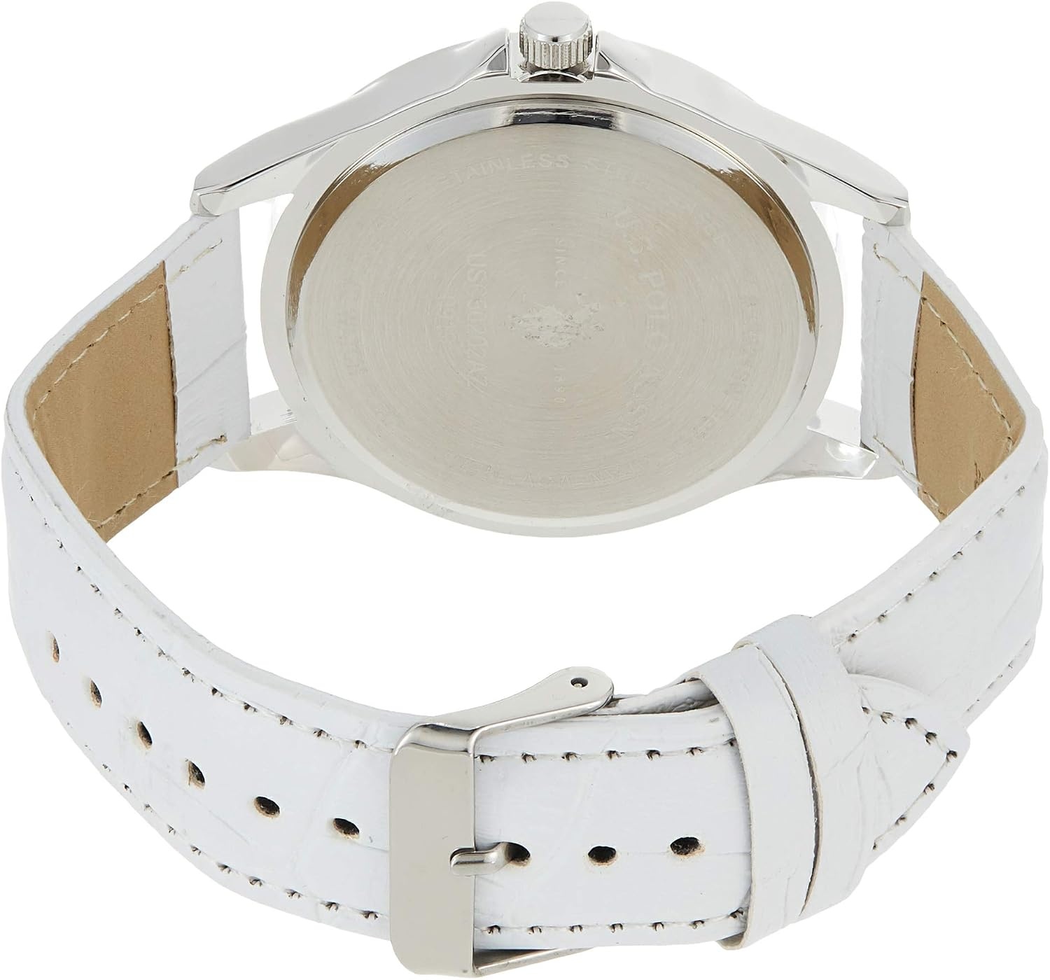 image:imageAccutime US Polo Assn Classic Mens USC50202 Analog Display Analog Quartz White Watch