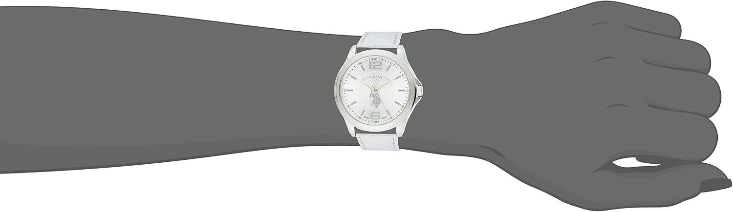 image:imageAccutime US Polo Assn Classic Mens USC50202 Analog Display Analog Quartz White Watch