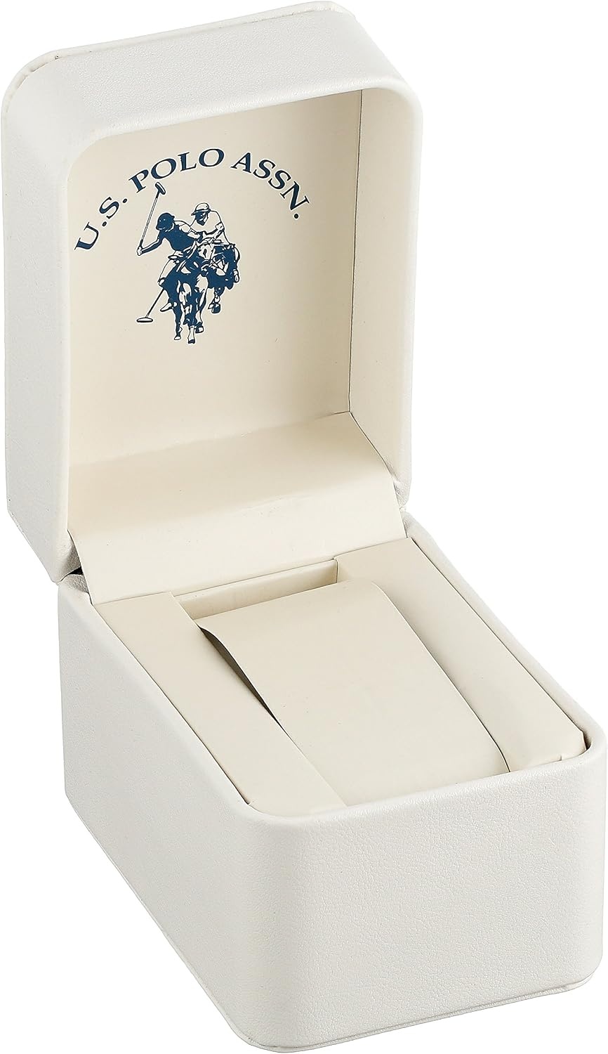 image:imageAccutime US Polo Assn Womens Gold Bracelet Watch with Analog Quarts Display Model USC40098