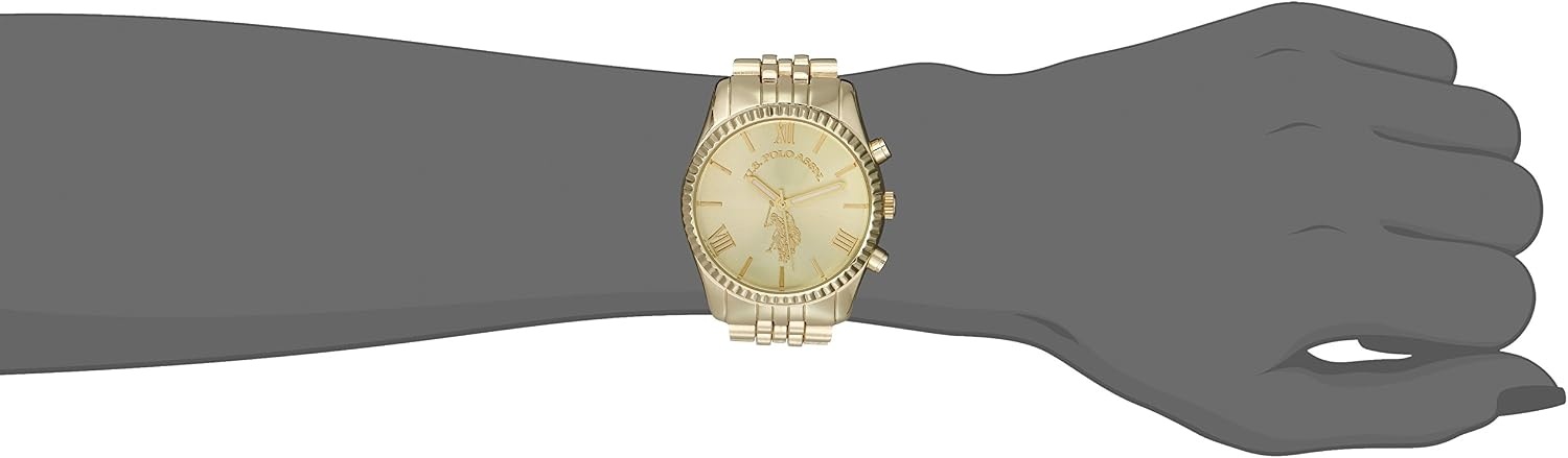 image:imageAccutime US Polo Assn Womens USC40058 GoldTone Watch