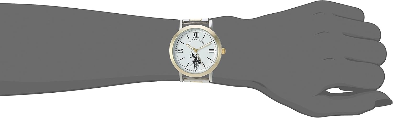 image:imageAccutime US Polo Assn Womens USC40261AZ Analog Display Analog Quartz Two Tone Watch