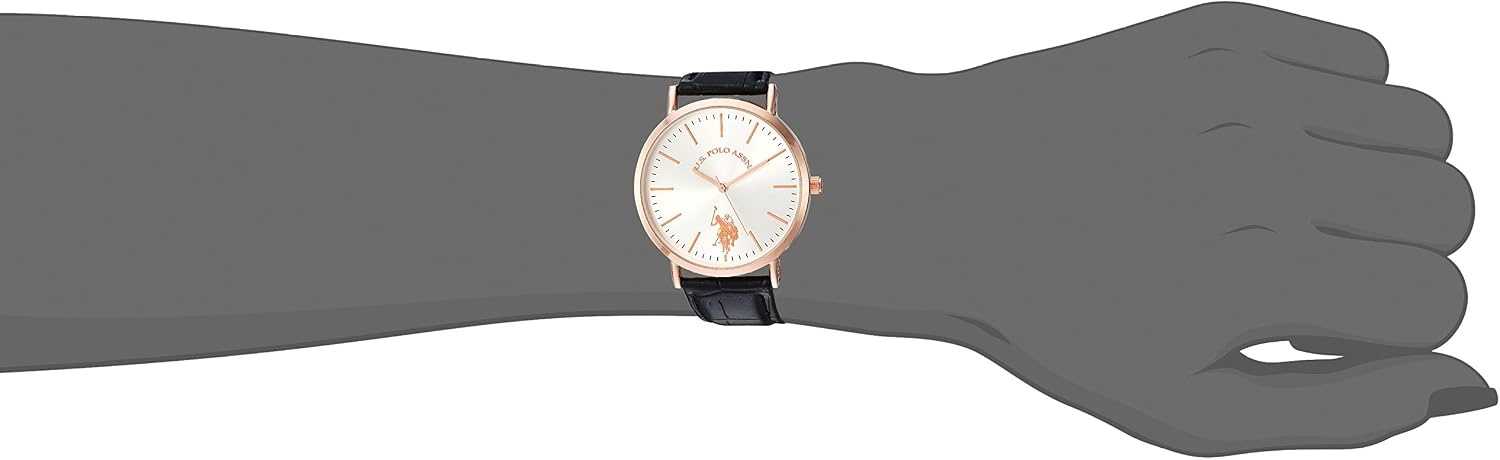 image:imageAccutime US Polo Assn Womens USC42028 Analog Display Analog Quartz Pink Watch
