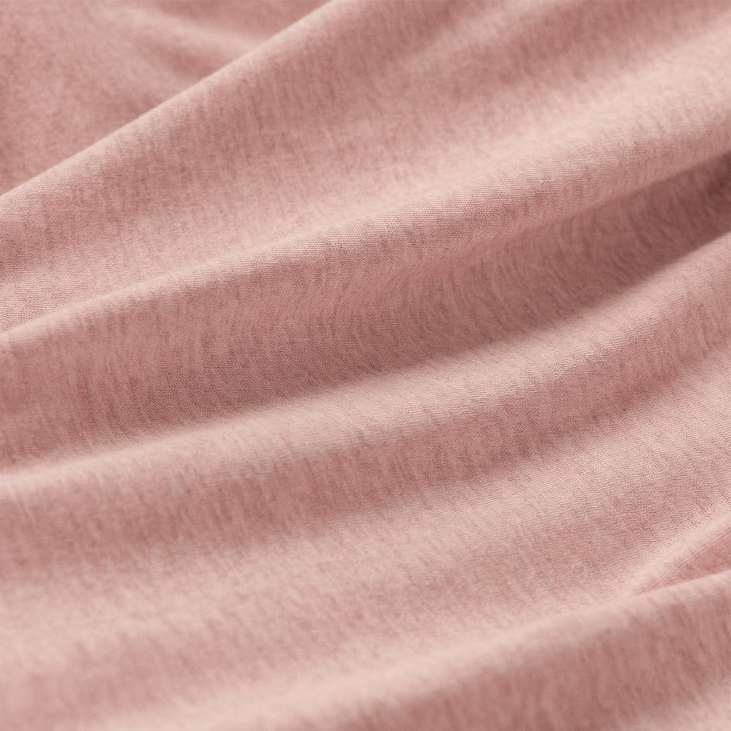 image:imageUS POLO ASSN Jersey Knit Sheet Set Cotton Blend TShirt amp Pajama Feel Deep Pocket WrinkleResistant Cooling amp Breathable Everyday Comfort StretchBlush