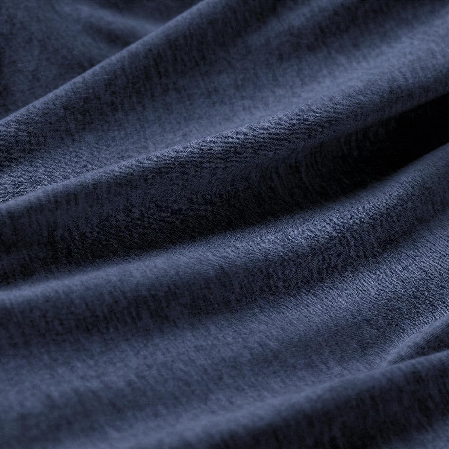 image:imageUS POLO ASSN Jersey Knit Sheet Set Cotton Blend TShirt amp Pajama Feel Deep Pocket WrinkleResistant Cooling amp Breathable Everyday Comfort StretchNavy