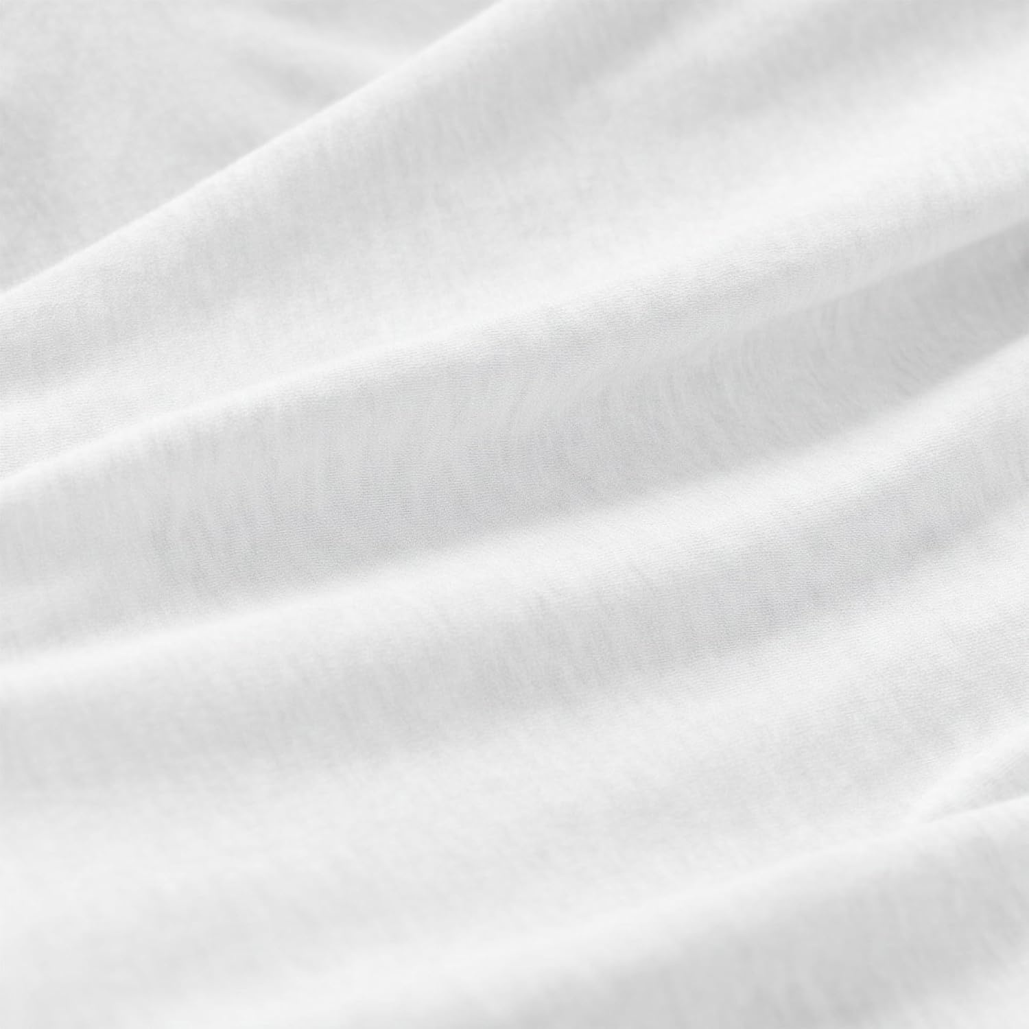 image:imageUS POLO ASSN Jersey Knit Sheet Set Cotton Blend TShirt amp Pajama Feel Deep Pocket WrinkleResistant Cooling amp Breathable Everyday Comfort StretchWhite
