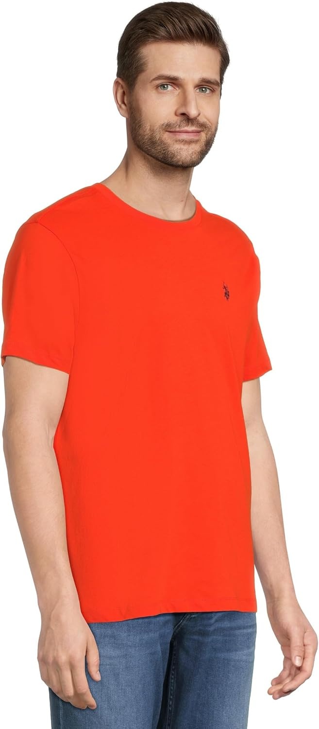 image:imageUS POLO ASSN Mens Crew Neck Pony TShirtExplorer Orange