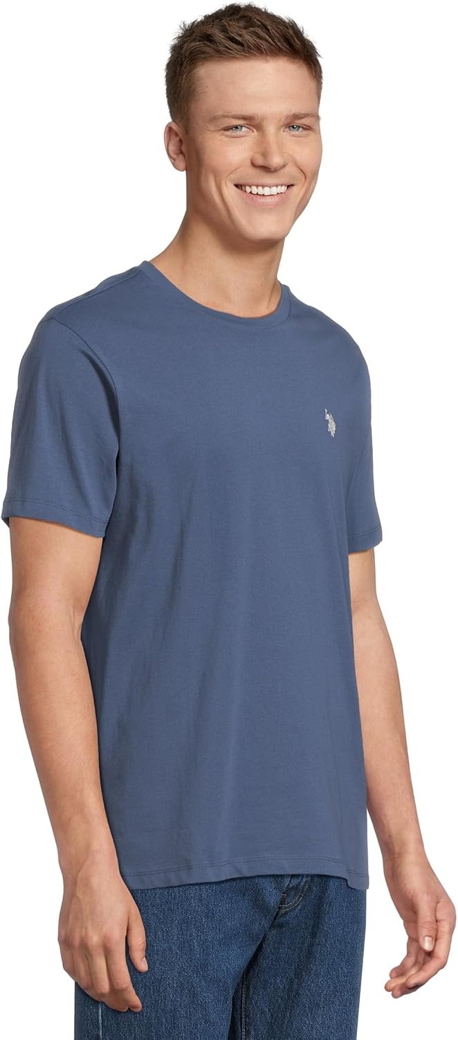 image:imageUS POLO ASSN Mens Crew Neck Pony TShirtOceana Blue