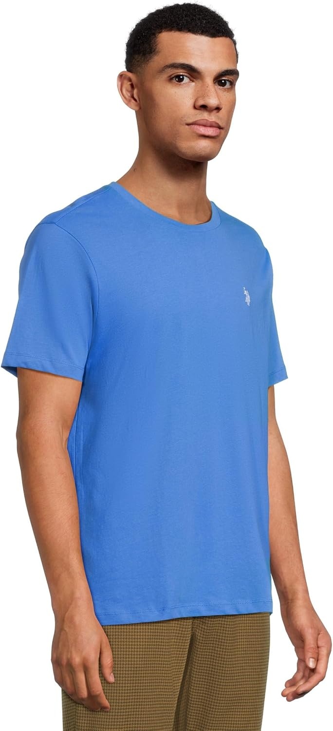 image:imageUS POLO ASSN Mens Crew Neck Pony TShirtSuper Sonic Blue