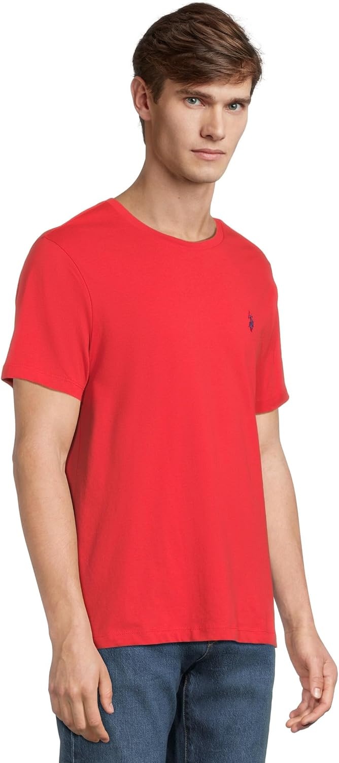 image:imageUS POLO ASSN Mens Crew Neck Pony TShirtUpstate Red