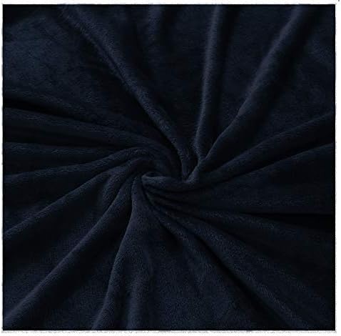 image:imageUS POLO ASSN Oversized Lightweight Throw Blanket for BedSofa Soft Fleece Couch Blankets and Throws Cozy Decorative Bedding 50x70BlackNavy