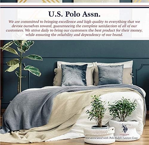 image:imageUS POLO ASSN Premium 6Piece ZeroTwist Towel Set 2 Bath Towels 2 Hand Towels and 2 Face Towels Highly Absorbent Fast Drying and Super Soft Hotel Quality 100 Cotton Set GrayGray
