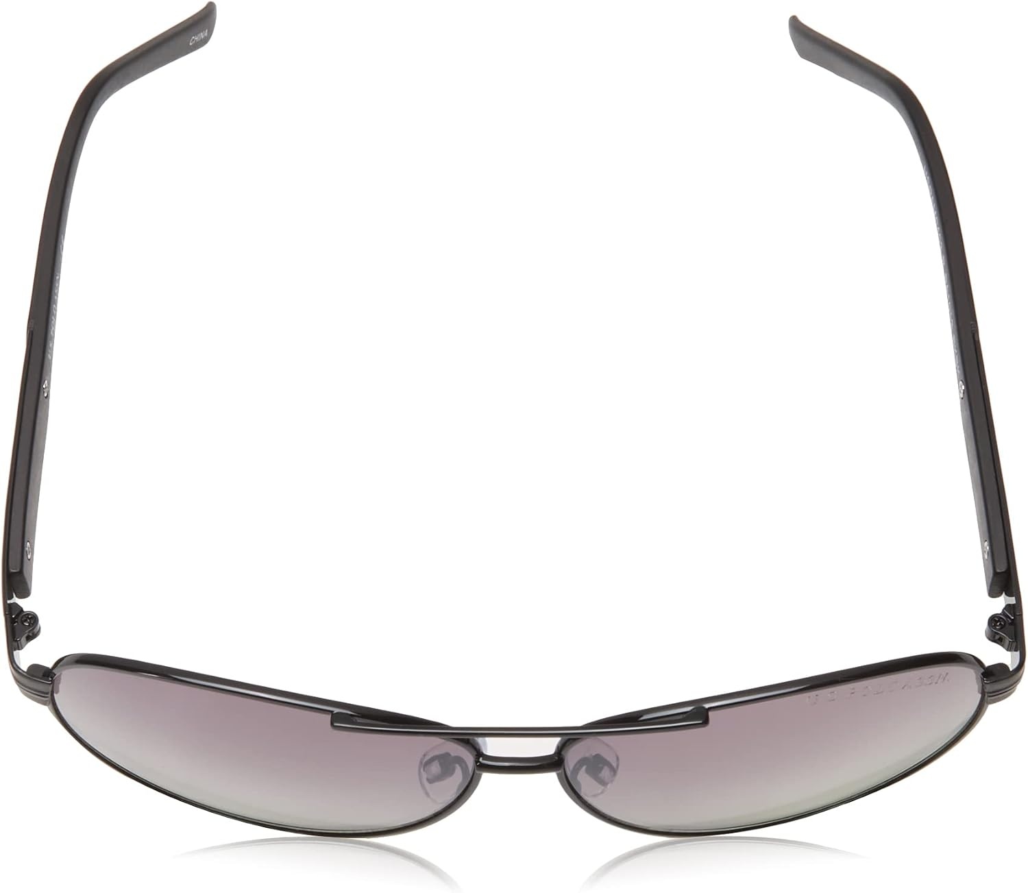 image:imageUS POLO ASSN womens Pa1013 Metal Uv400 Protective Aviator Pilot Sunglasses Classic Gifts for Men 59 Mm Pilot SunglassesBlack Metal Matte Black