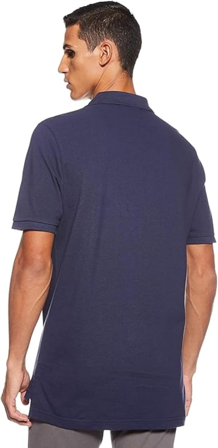 image:imageUS Polo Assn Mens Classic Polo Shirt TwoButton Closure Pique Polo Shirt Summer Fashion Golf ShirtClassic Navy