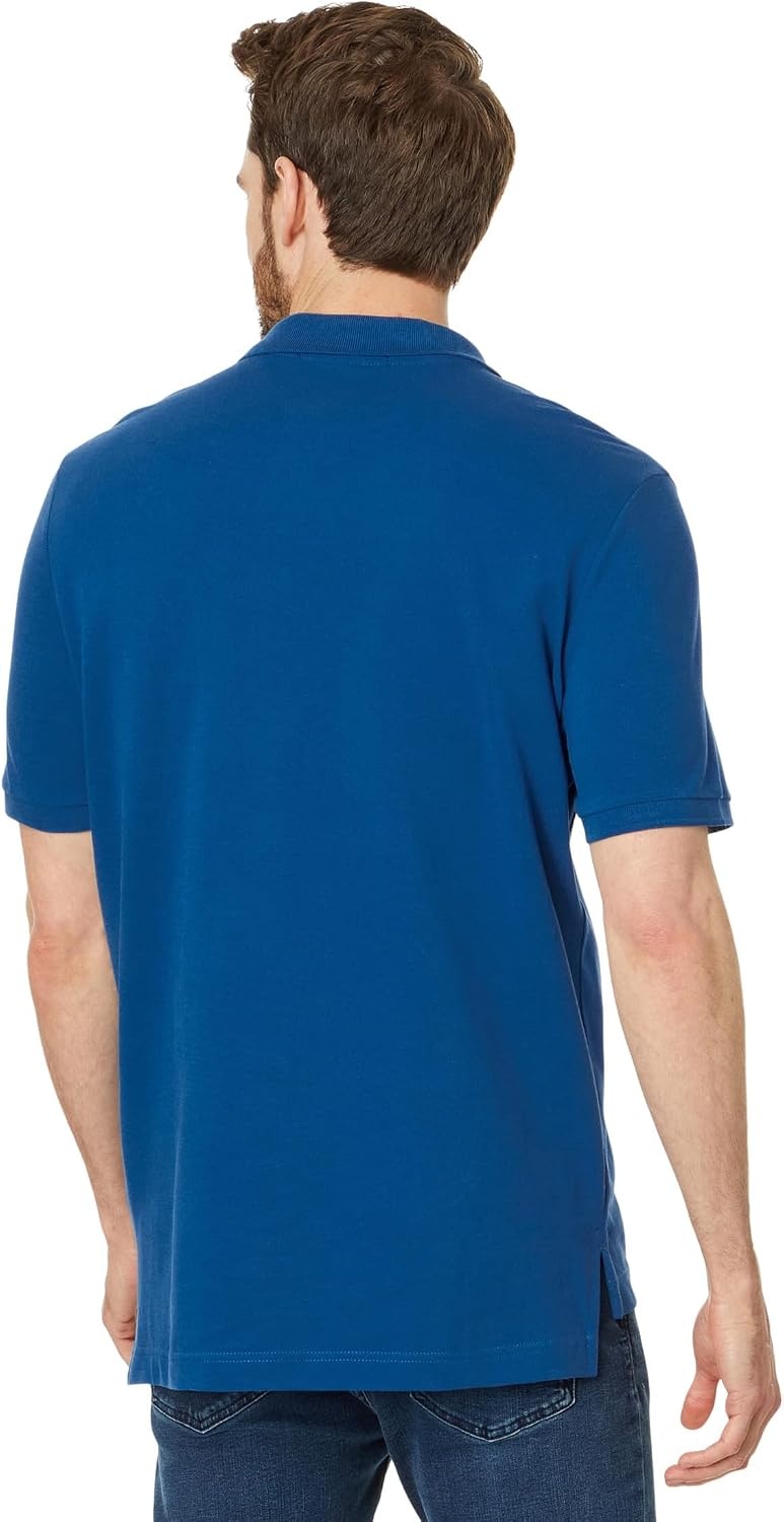 image:imageUS Polo Assn Mens Classic Polo Shirt TwoButton Closure Pique Polo Shirt Summer Fashion Golf ShirtEvening Sail