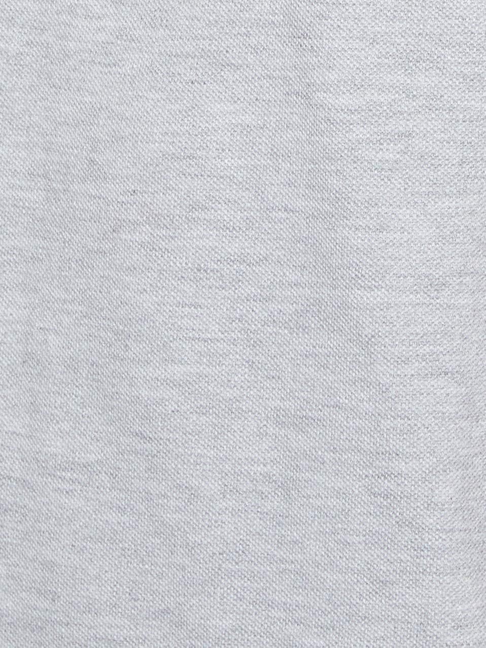 image:imageUS Polo Assn Mens Classic Polo Shirt TwoButton Closure Pique Polo Shirt Summer Fashion Golf ShirtLight Heather Gray
