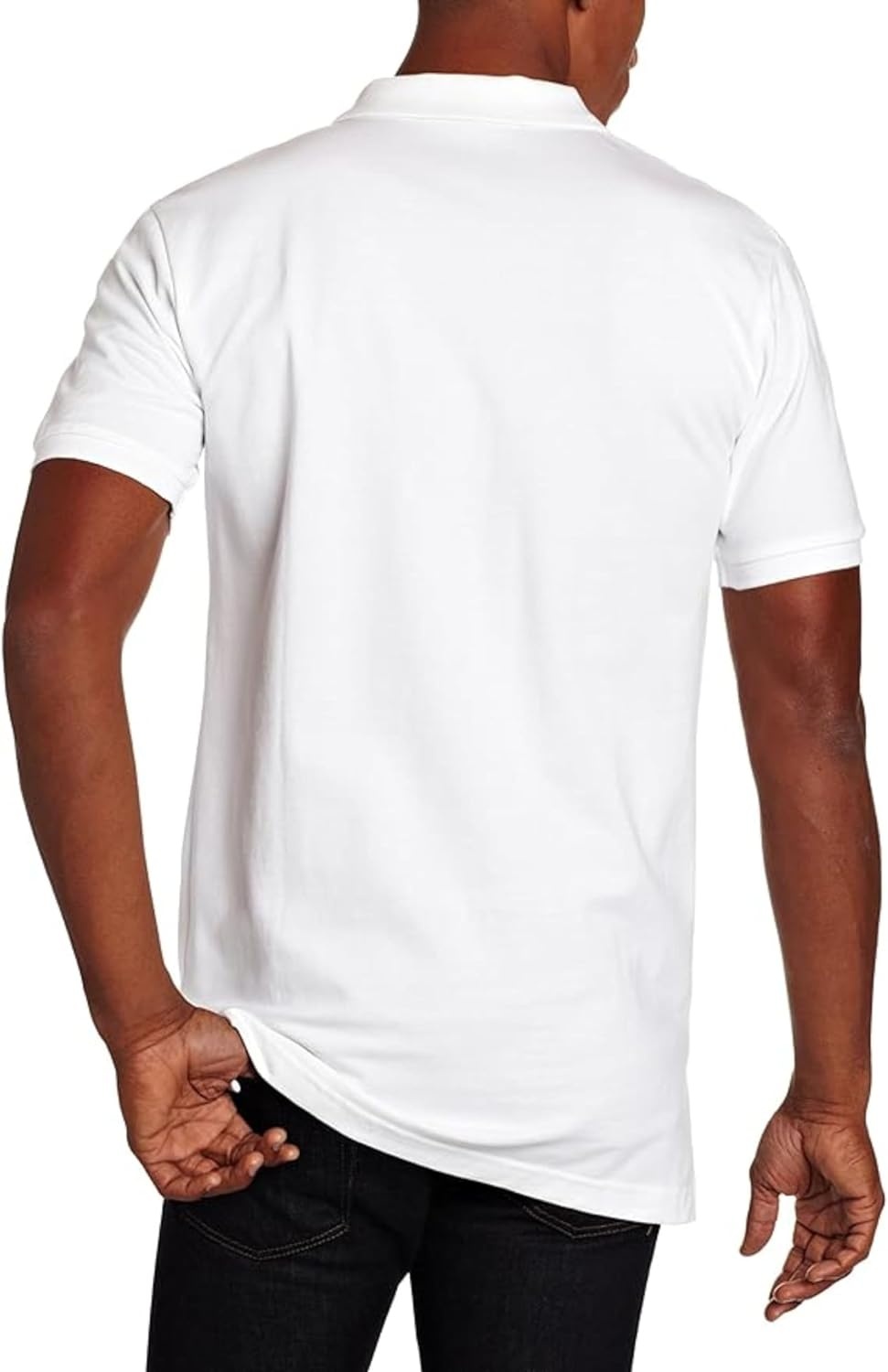 image:imageUS Polo Assn Mens Classic Polo Shirt TwoButton Closure Pique Polo Shirt Summer Fashion Golf ShirtWhite