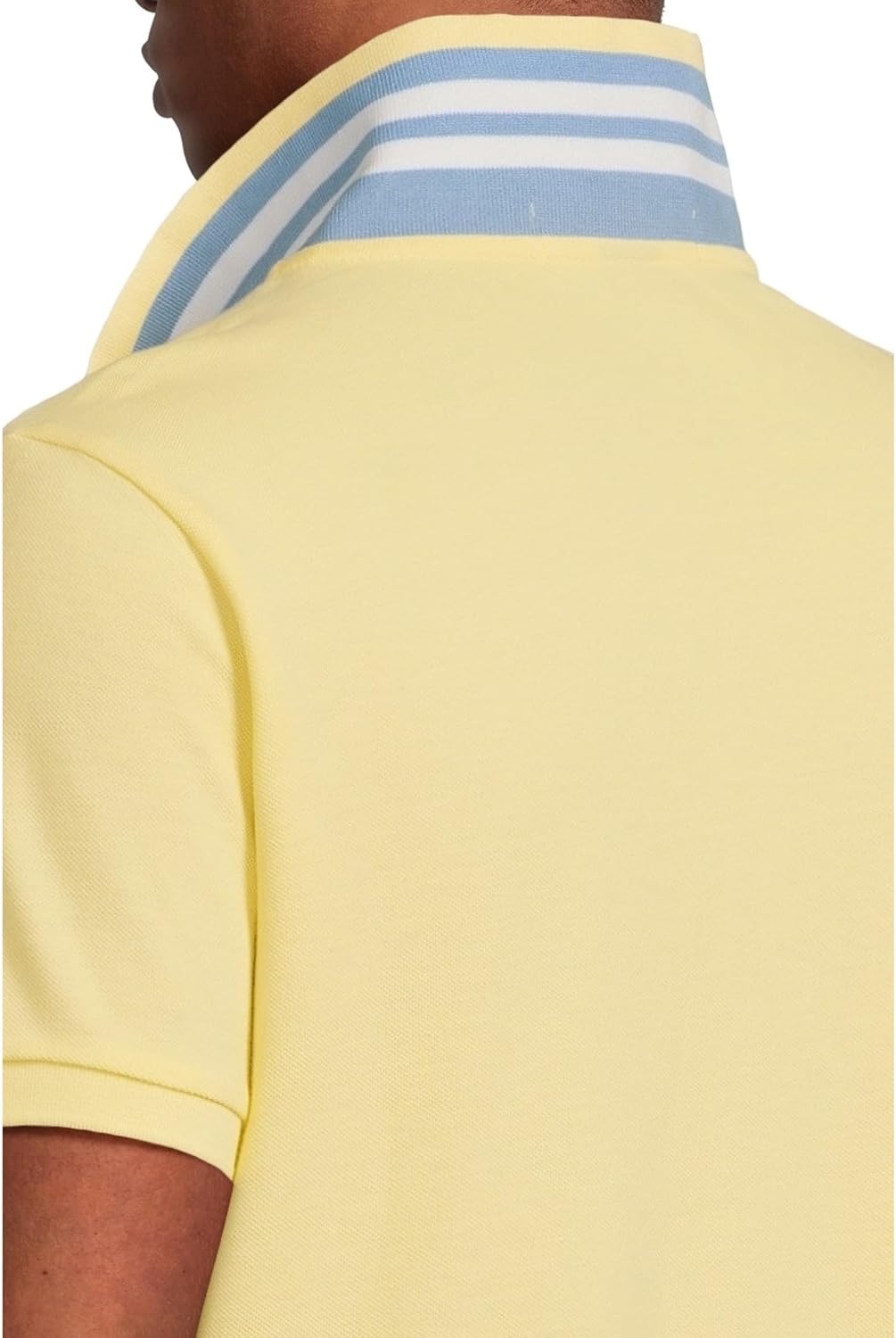 image:imageUS Polo Assn Mens ShortSleeve Polo Shirt with Applique Casual Summer Slim Fit Polo Shirt with Contrast ColorPopcorn