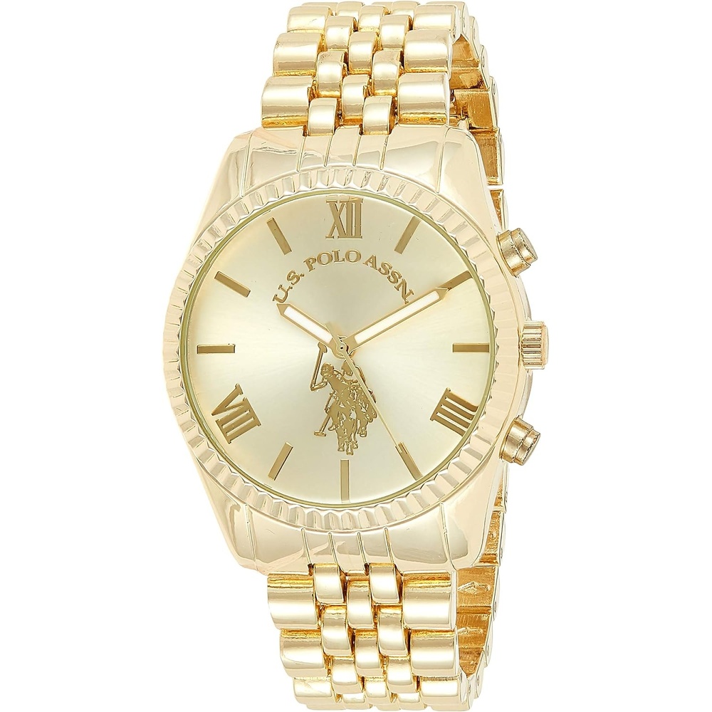 image:imageAccutime US Polo Assn Womens USC40058 GoldTone Watch