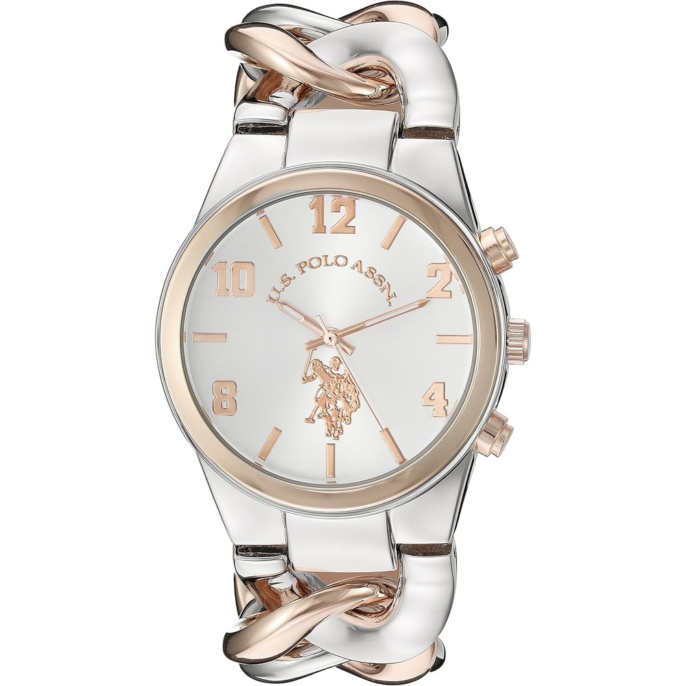 image:imageAccutime US Polo Assn Womens USC40176 Analog Display Analog Quartz Two Tone Watch