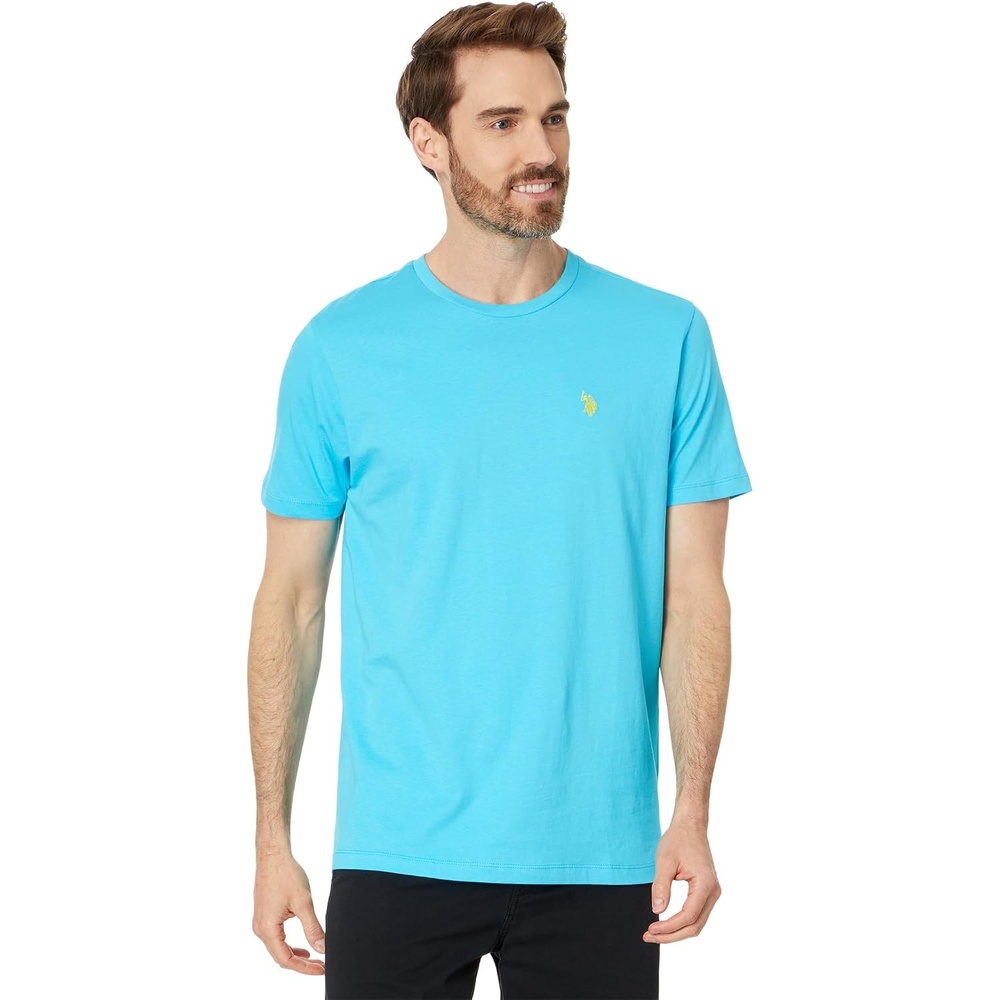 image:imageUS POLO ASSN Mens Crew Neck Pony TShirtBlue Sea