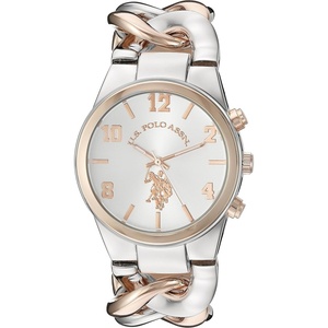 Accutime U.S. Polo Assn. Women’s USC40176 Analog Display Analog Quartz Two Tone Watch
