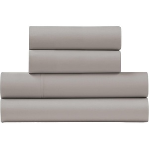 U.S. POLO ASSN. 6-Piece Double Brushed Microfiber Sheet Set, Soft, Hypoallergenic, Stain Resistant, Includes Fitted Sheet, Flat Sheet, and 4 Pillowcases (Dark Grey, Full)