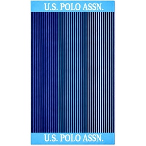 U.S. POLO ASSN. Oversized Beach and Pool Towel, 100% Cotton Velour, 40 x 70 Inch, Lightweight, Absorbent, for Beach, Pool, or Spa (1, Bon Voyage)(Hawaii)