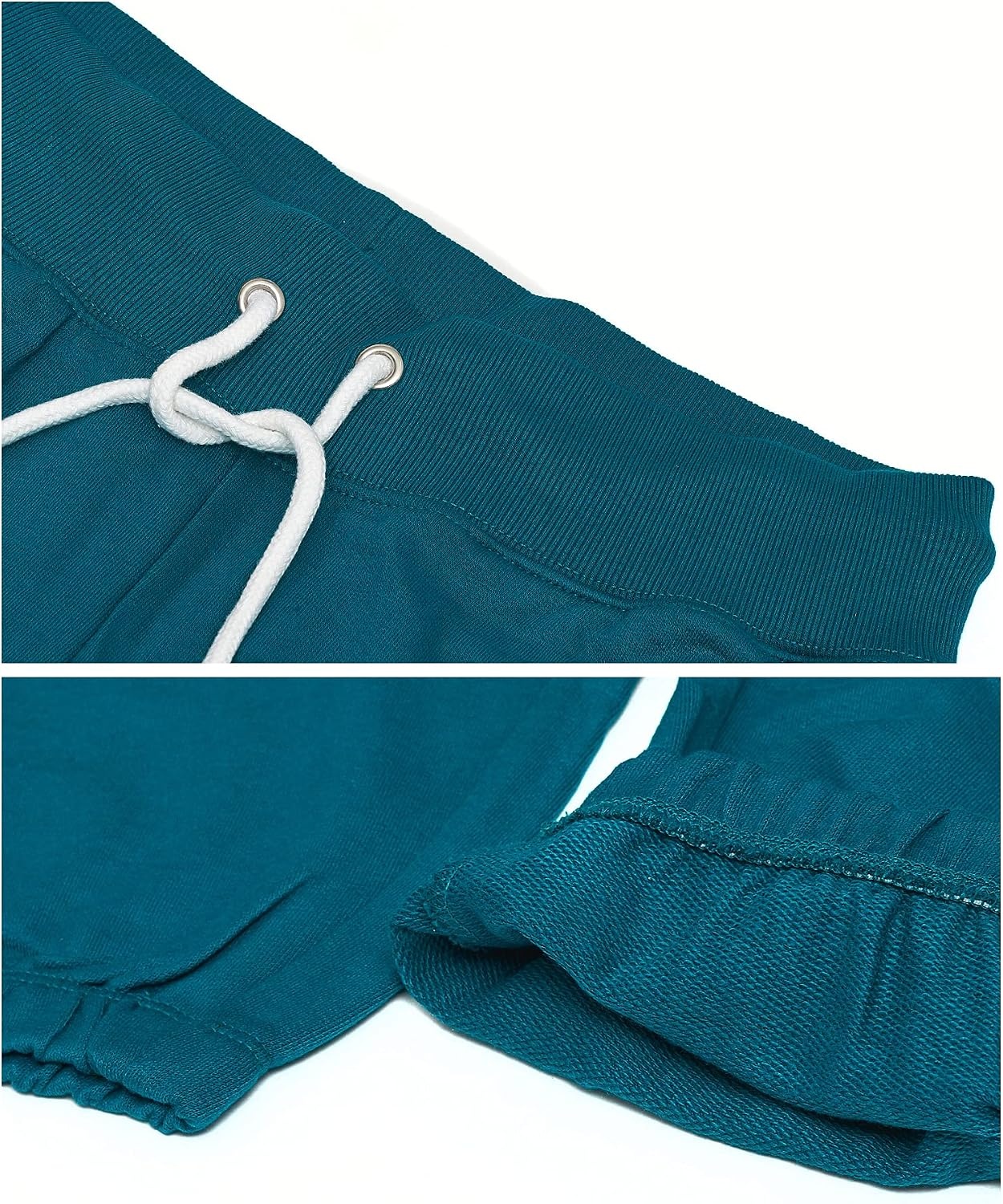 image:imageUS POLO ASSN Essentials Sweatpants with Pockets Comfy Breathable French Terry Womens JoggersDark Green