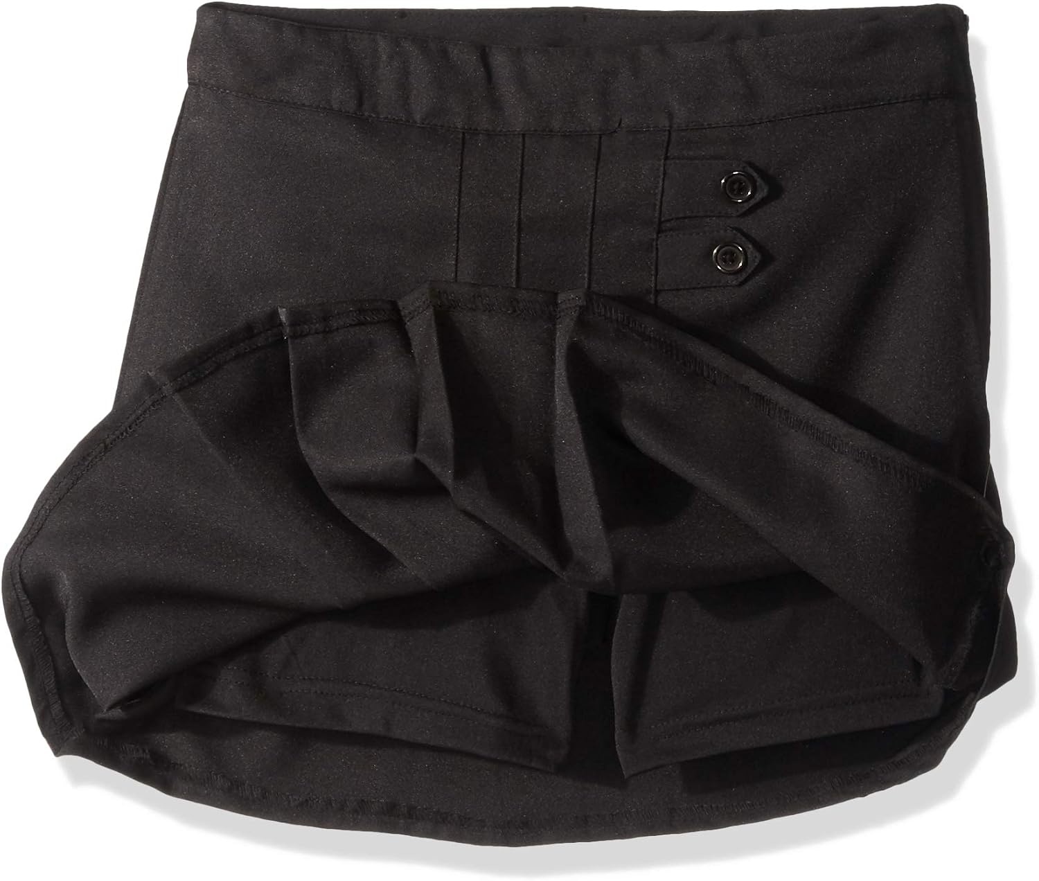 image:imageUS POLO ASSN Girls Two Tab Pleated ScooterBlack