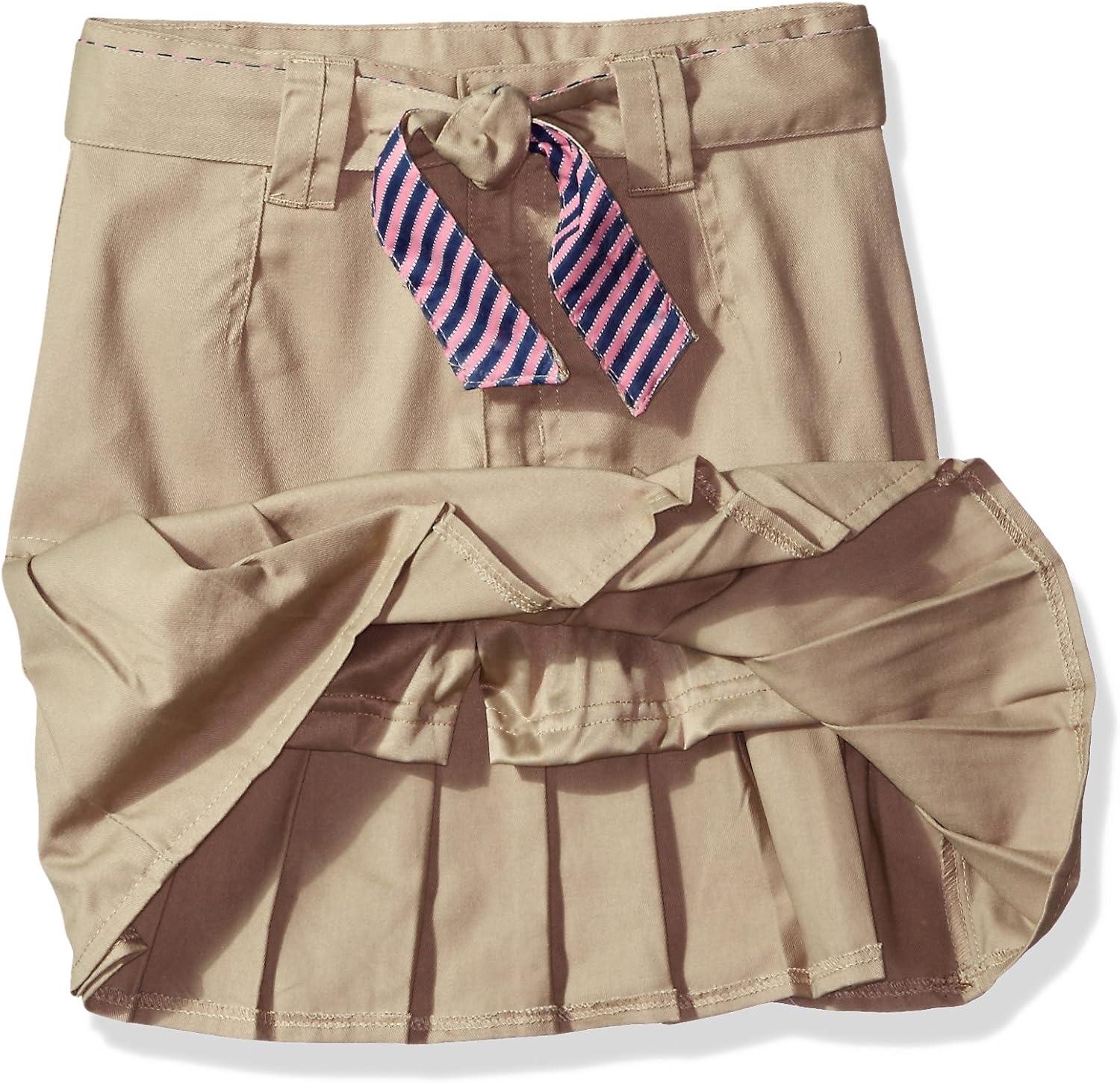 image:imageUS Polo Assn Girls Scooter More Styles AvailableBelted Pleated Khaki