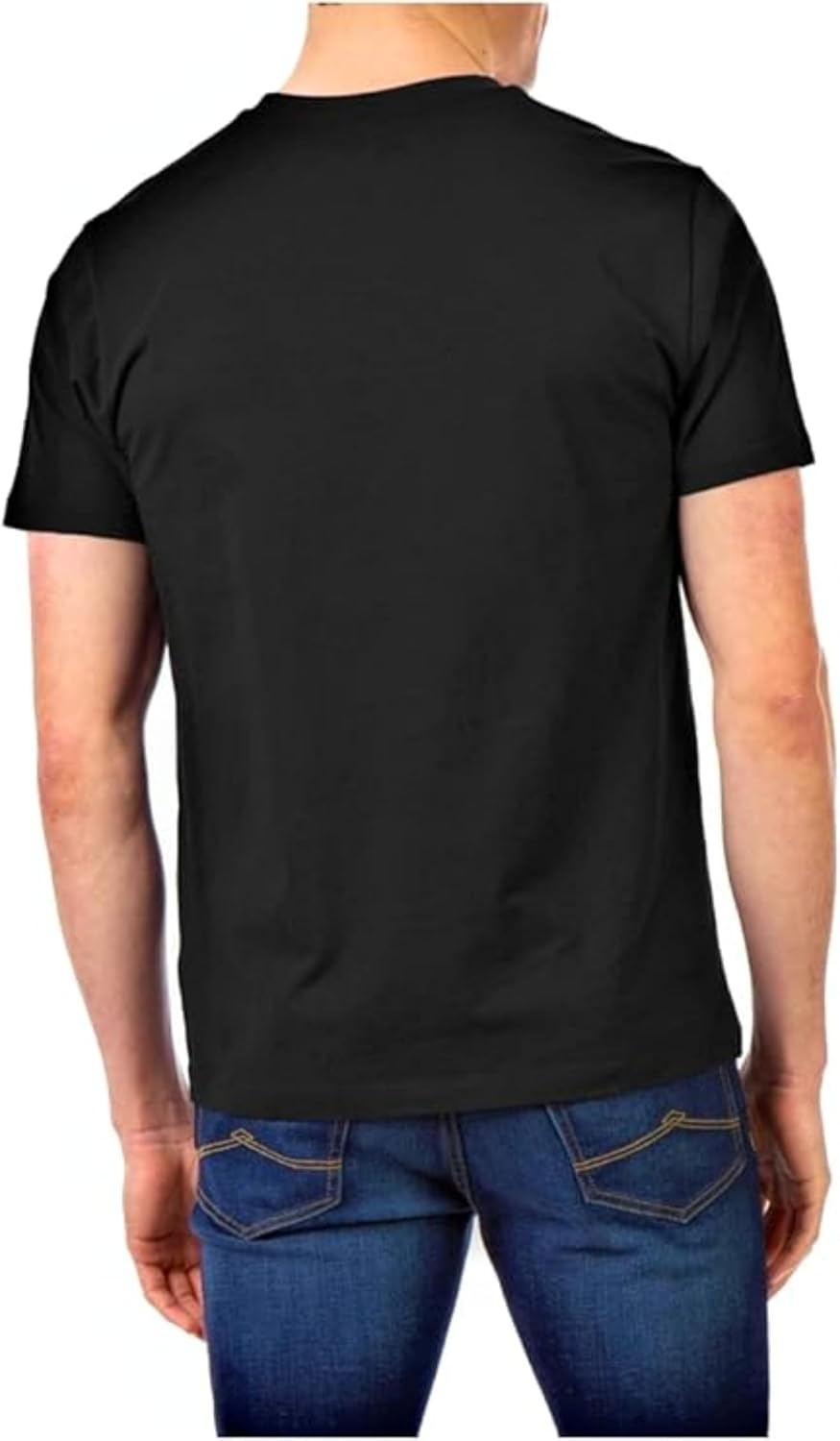 image:imageUS Polo Assn Mens Solid VNeck TShirtBlack Heather