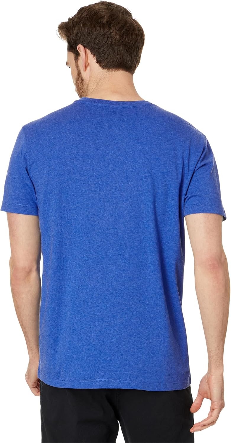 image:imageUS Polo Assn Mens Solid VNeck TShirtCobalt Heather