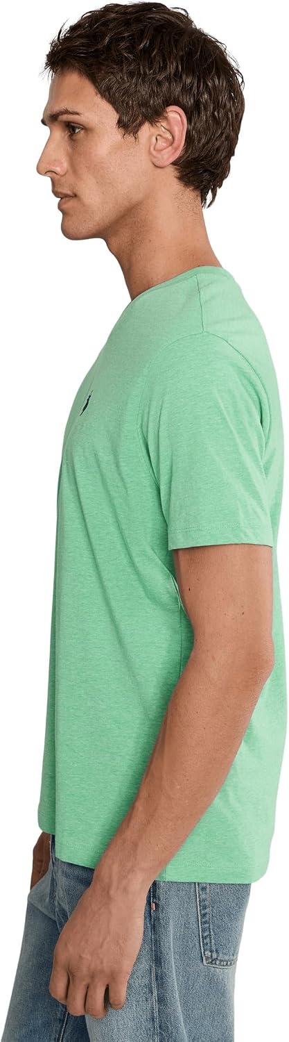 image:imageUS Polo Assn Mens Solid VNeck TShirtJade Stone Heather