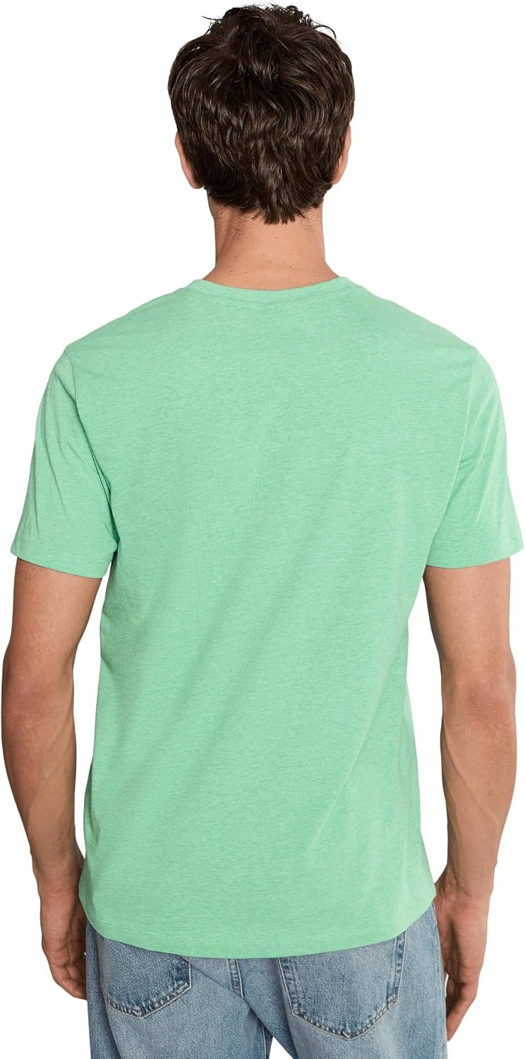 image:imageUS Polo Assn Mens Solid VNeck TShirtJade Stone Heather