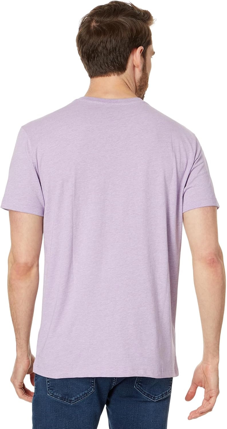 image:imageUS Polo Assn Mens Solid VNeck TShirtLilac Heather