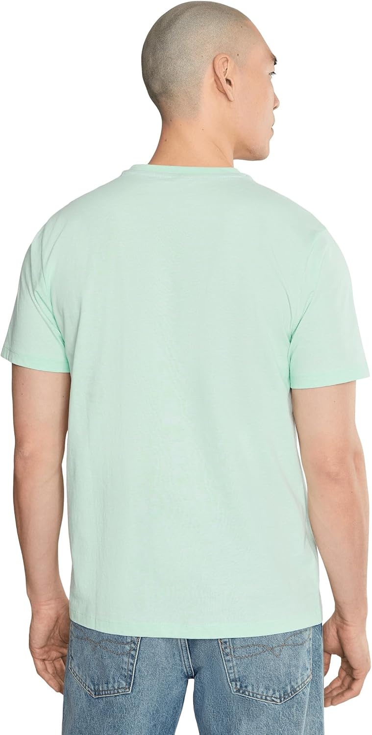 image:imageUS Polo Assn Mens Solid VNeck TShirtMint Tea Heather