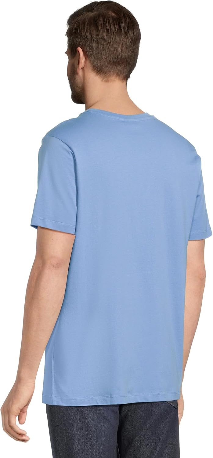 image:imageUS Polo Assn Mens Solid VNeck TShirtOceanside Blue