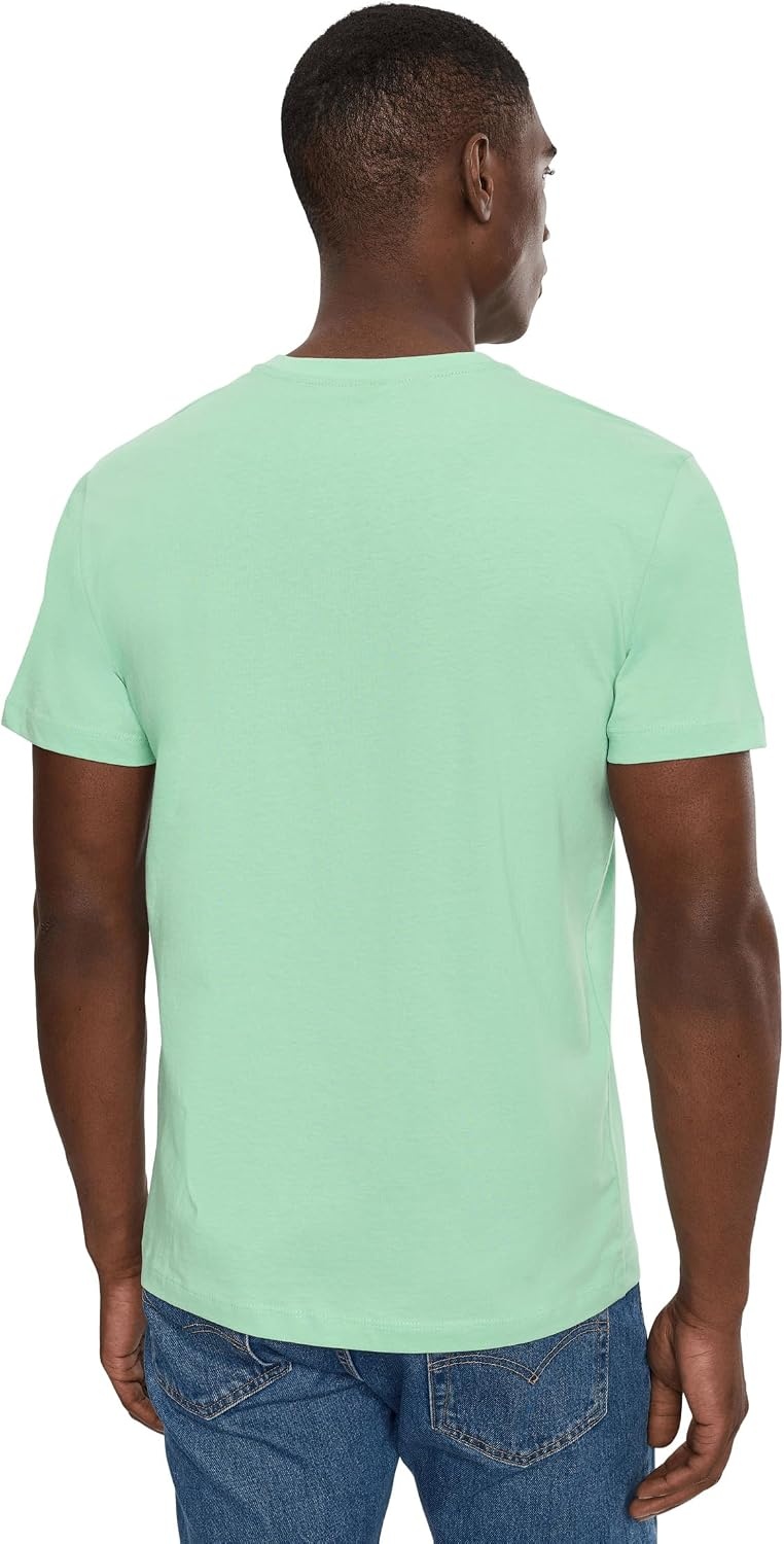 image:imageUS Polo Assn Mens Solid VNeck TShirtVista Green