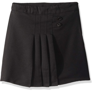 U.S. POLO ASSN. Girls’ Two Tab Pleated Scooter(Black)