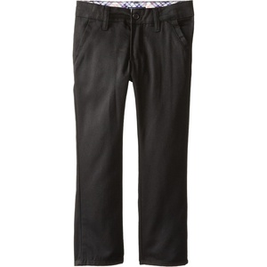 U.S. Polo Assn. Girls’ Twill Pant(Very Black)